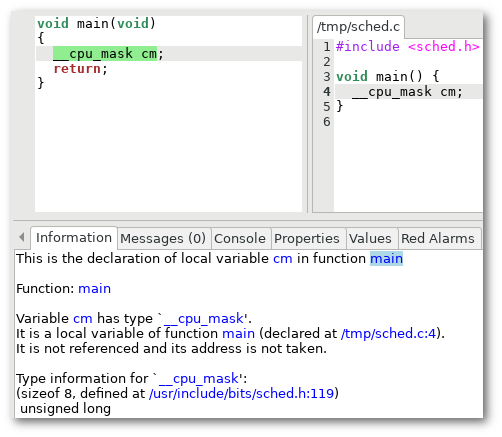 Navigating through types